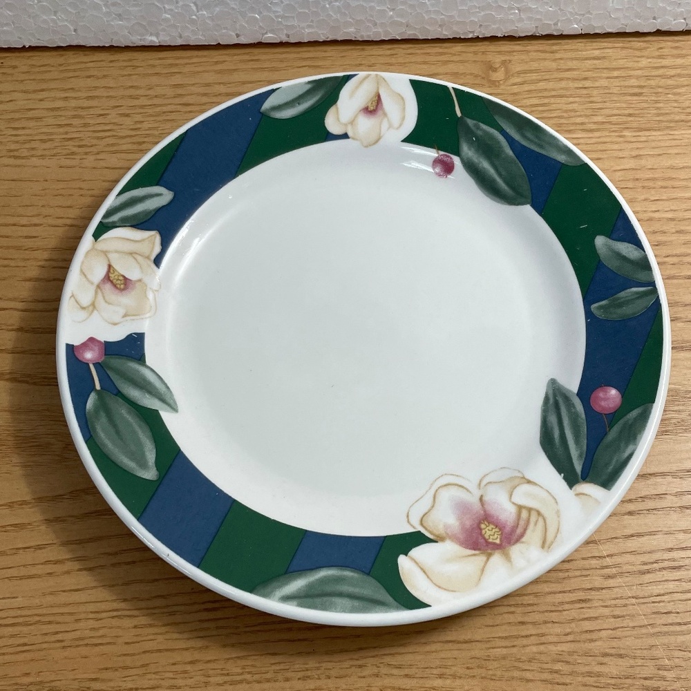 Savannah Grove Salad Dessert Plate Stoneware by Citation Grand Flora Retired 8"